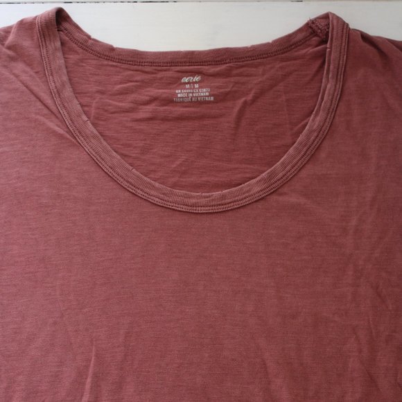 Aerie Oversized Slouchy T-Shirt, Dusty Rose - Picture 2 of 6